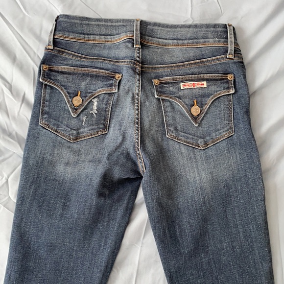 Hudson distressed Beth baby bootcut jean - Picture 2 of 3